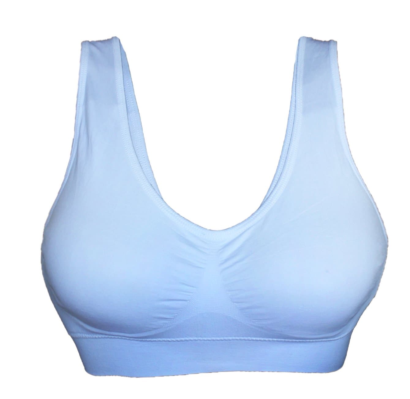 KINYAOYAO Women's Plus Size Ultimate Comfy Medium Support Sport Bra