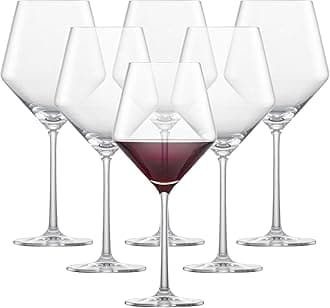 Tritan Crystal Glass Pure Stemware Collection Beaujolais, 15.7-Ounce, Set of 6
