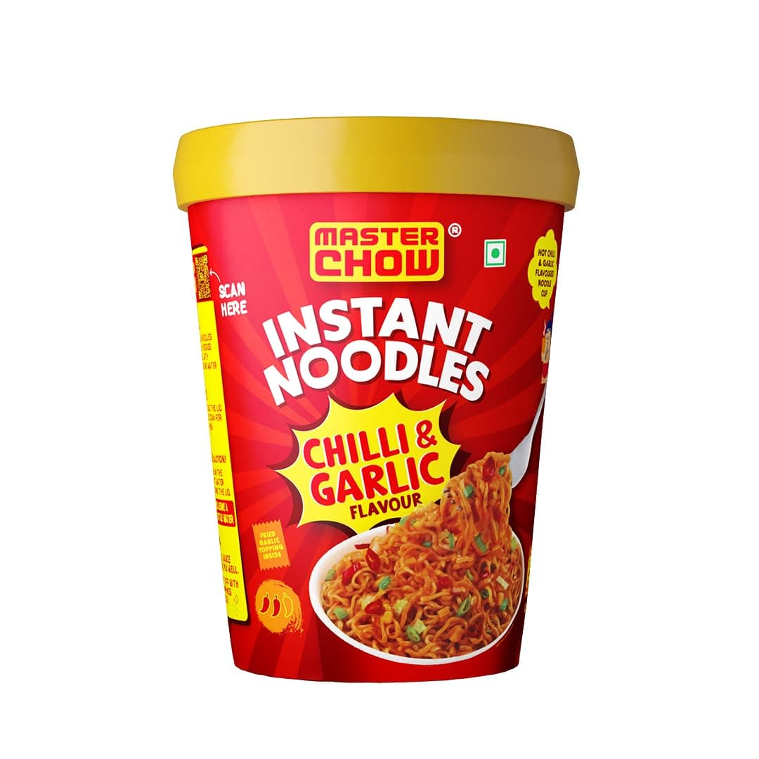 Chilli Garlic Instant Cup Noodles - 100g