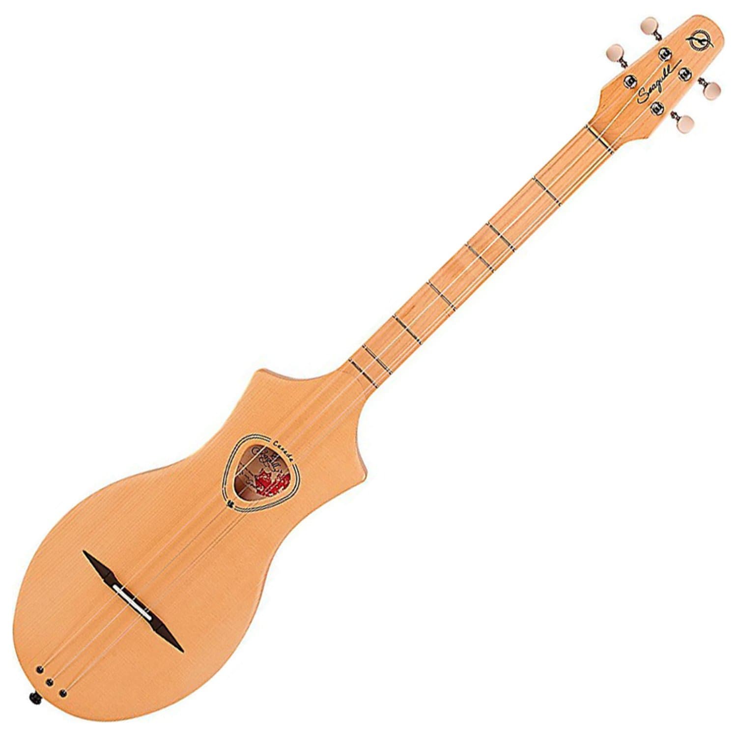 Seagull 039227 Merlin Spruce SG Dulcimer 4-String Diatonic Instrument