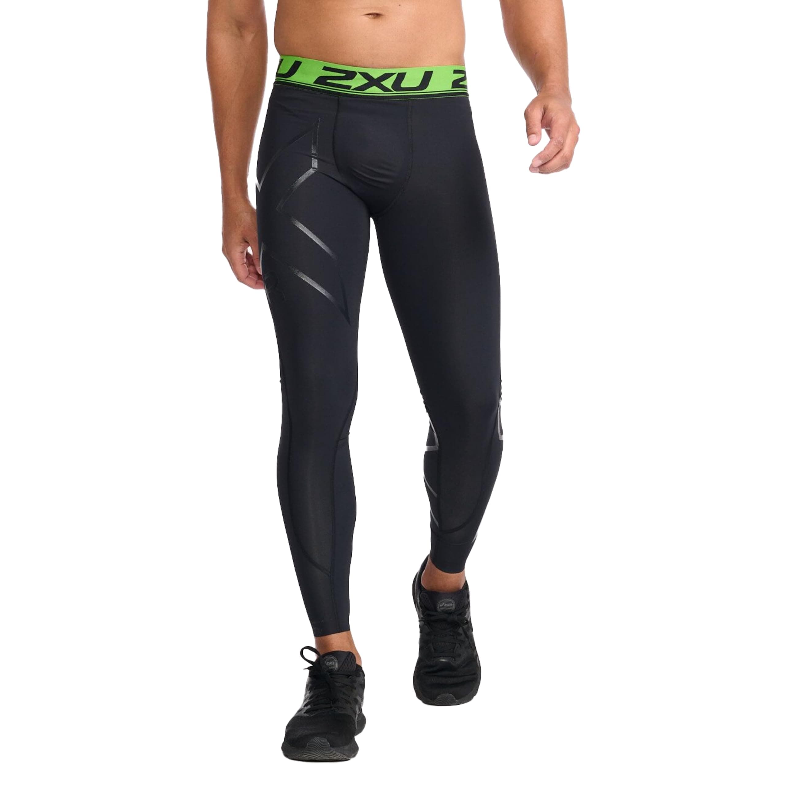 Men's Refresh Recovery Compression Tights, Black/Nero, Large