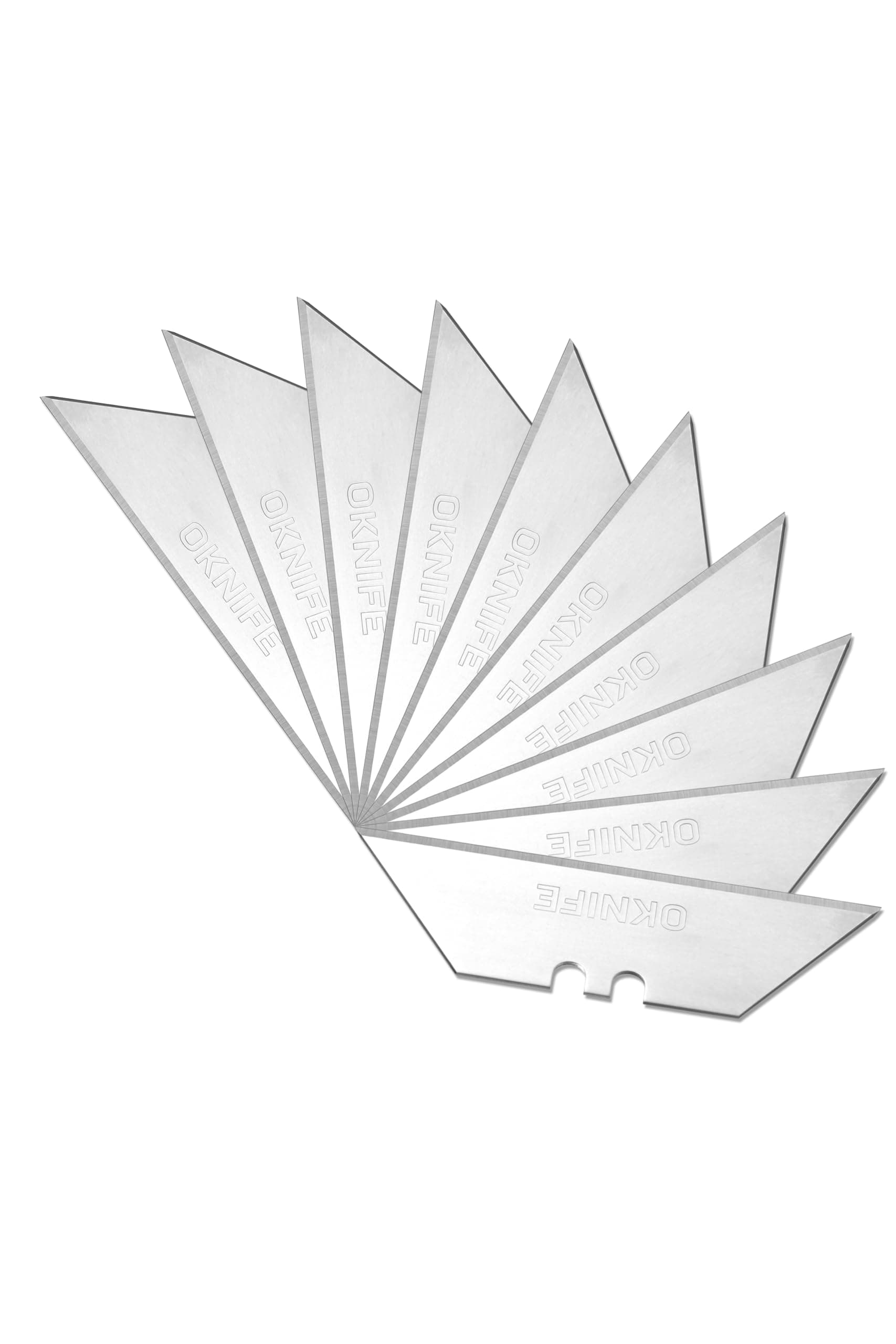 Utility Knife Blades 10 Pack - Compatible with Otacle U1 & U1 Pro Series and Most Utility Knives, Ultra Sharp Durable SK5 Steel for Heavy-Duty Cutting Tasks