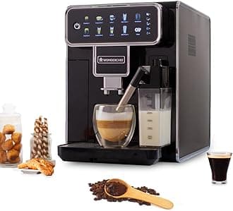 Regenta Fully Automatic Coffee Machine | For brewing Americano, Cappuccino, Latte, Macchiato, Flat White, Espresso | Bean-To-Cup Coffee at 19 bar pressure