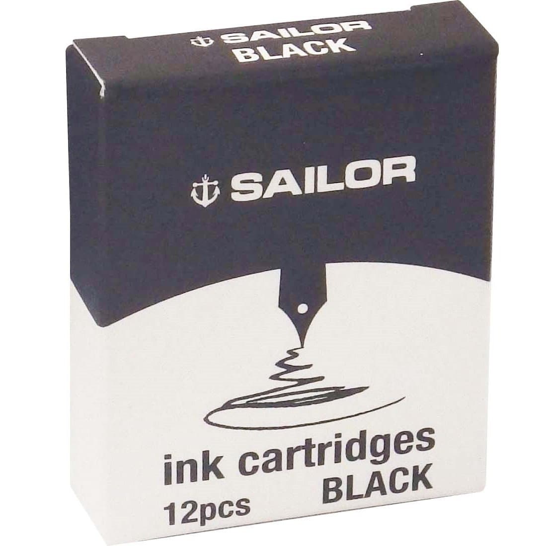 セーラー万年筆 Sailor Jentle Black Ink Cartridge