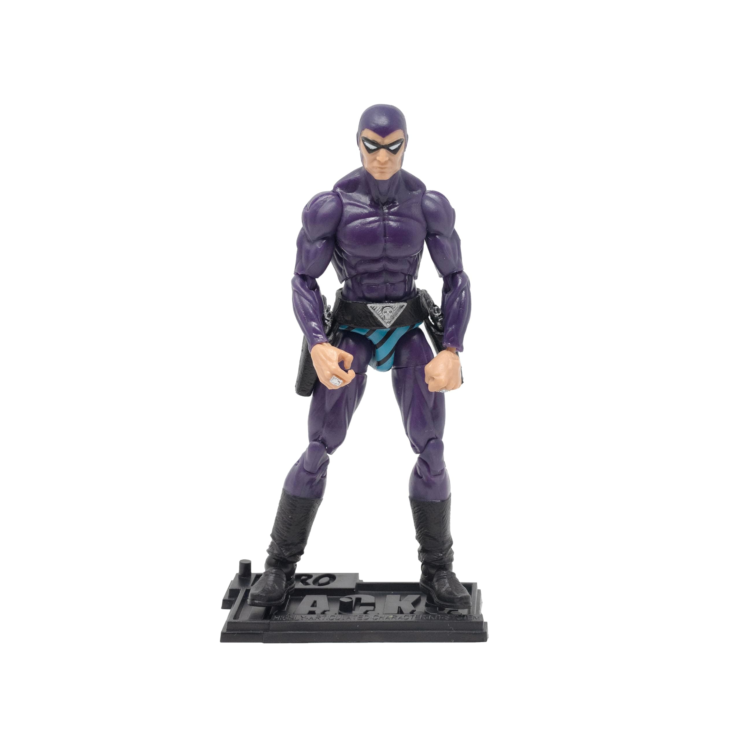 Hero H.A.C.K.S. 21st Phantom Action Figure, Wave 1 – Highly Articulated Collectible Figurine with Accessories, Holstered Belt, Pistols, Sword, Alternative Hands, and Stand – 1:18