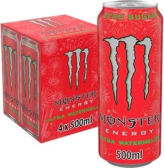 Monster Ultra Watermelon Energy Drink 4 x 500 ml