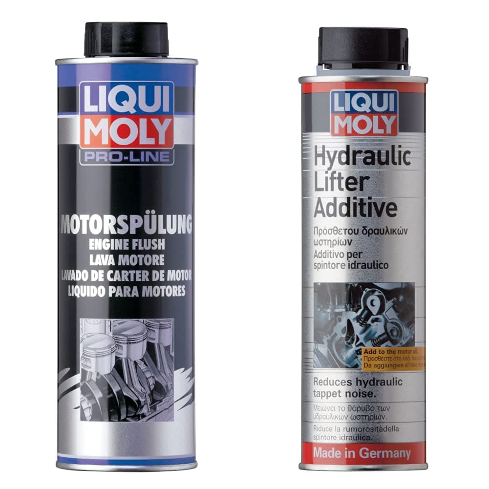 P000065 Pro-Line Engine Flush, 500 ml & 20004 Hydraulic Lifter Additive 300ml