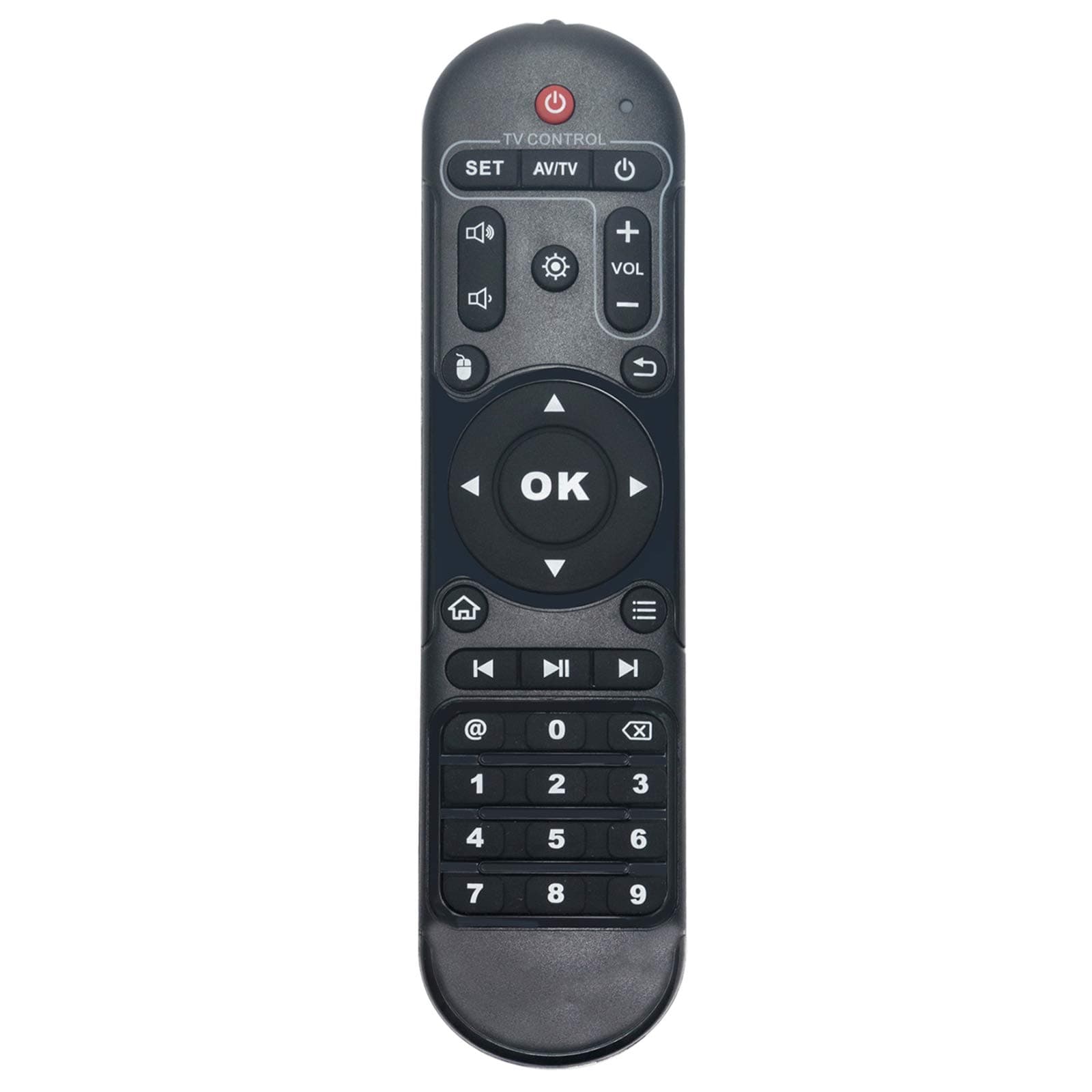 VINABTY X33-005 Replacement Remote Control Fit for OPENBOX Android 9.0 IPTV Set-Top Box 4K VX PRO, VX PLUS