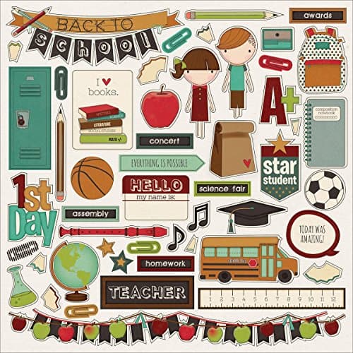 Photo Play Paper Real Genius Element Sticker Sheet