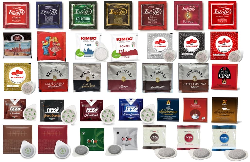 Espresso Grand Sampler ESE Espresso Pods 70 Count