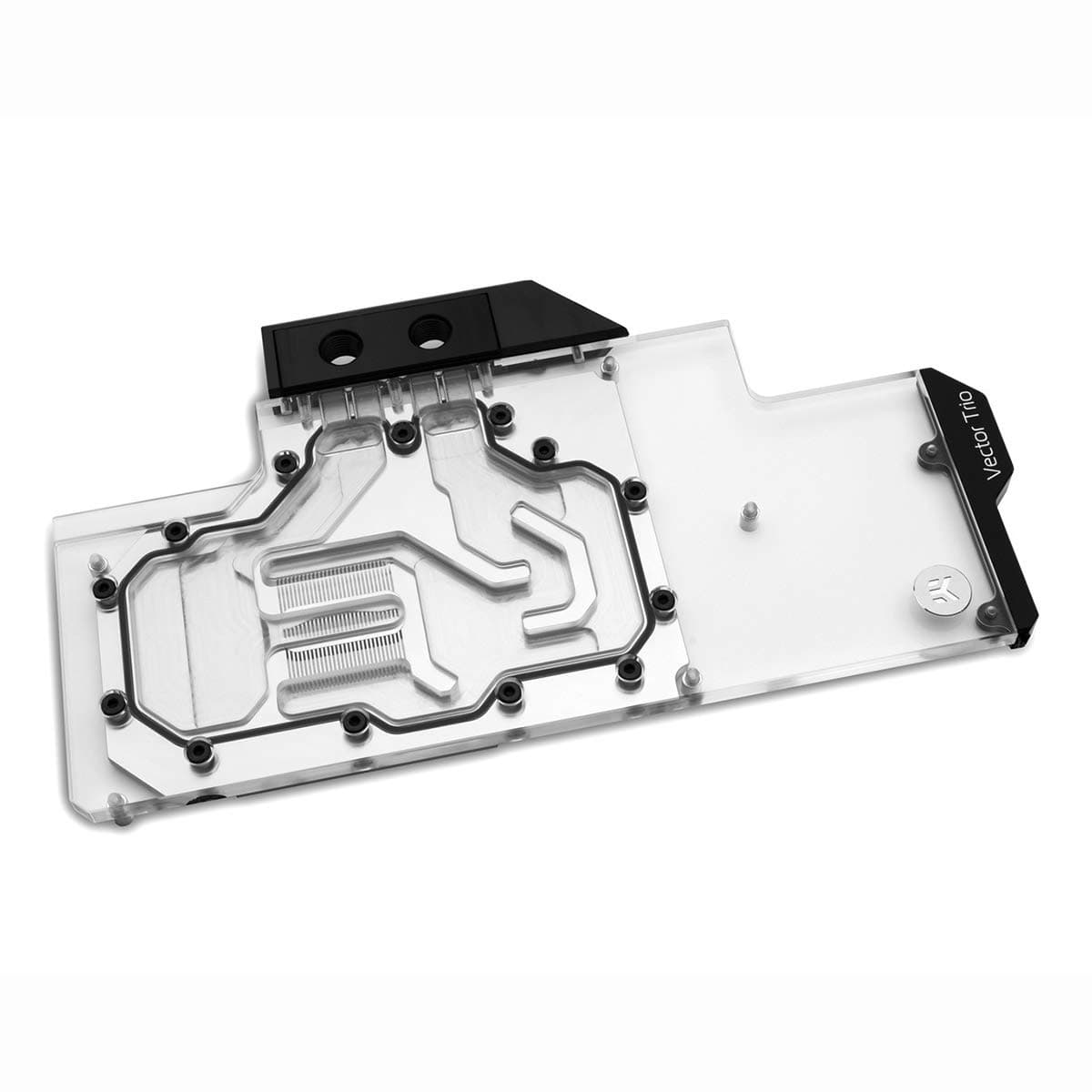EKWB EK-Quantum Vector Trio RTX 2080 Ti GPU Water Block, D-RGB, Nickel/Plexi