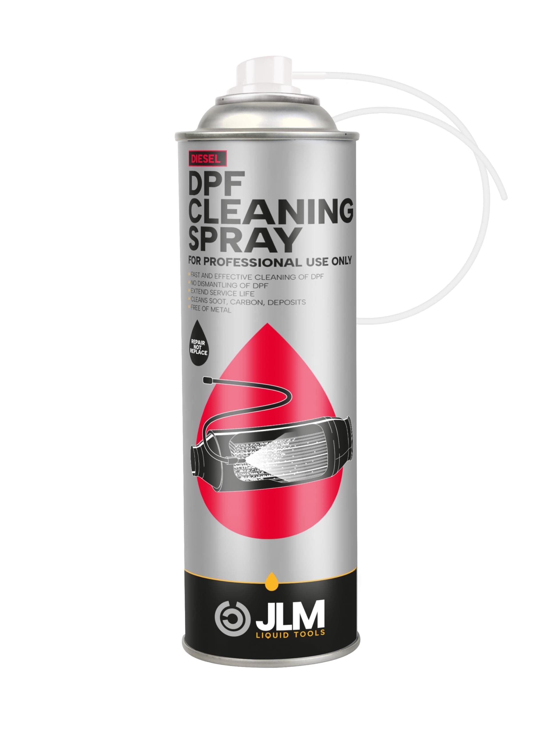 JLM Diesel Particulate Filter (DPF) Cleaner | Car Engine Additive Spray, 400ml (J02220)