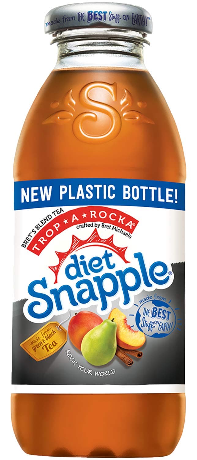 Diet Trop-A-Rocka - 16 oz (9 Plastic Bottles)