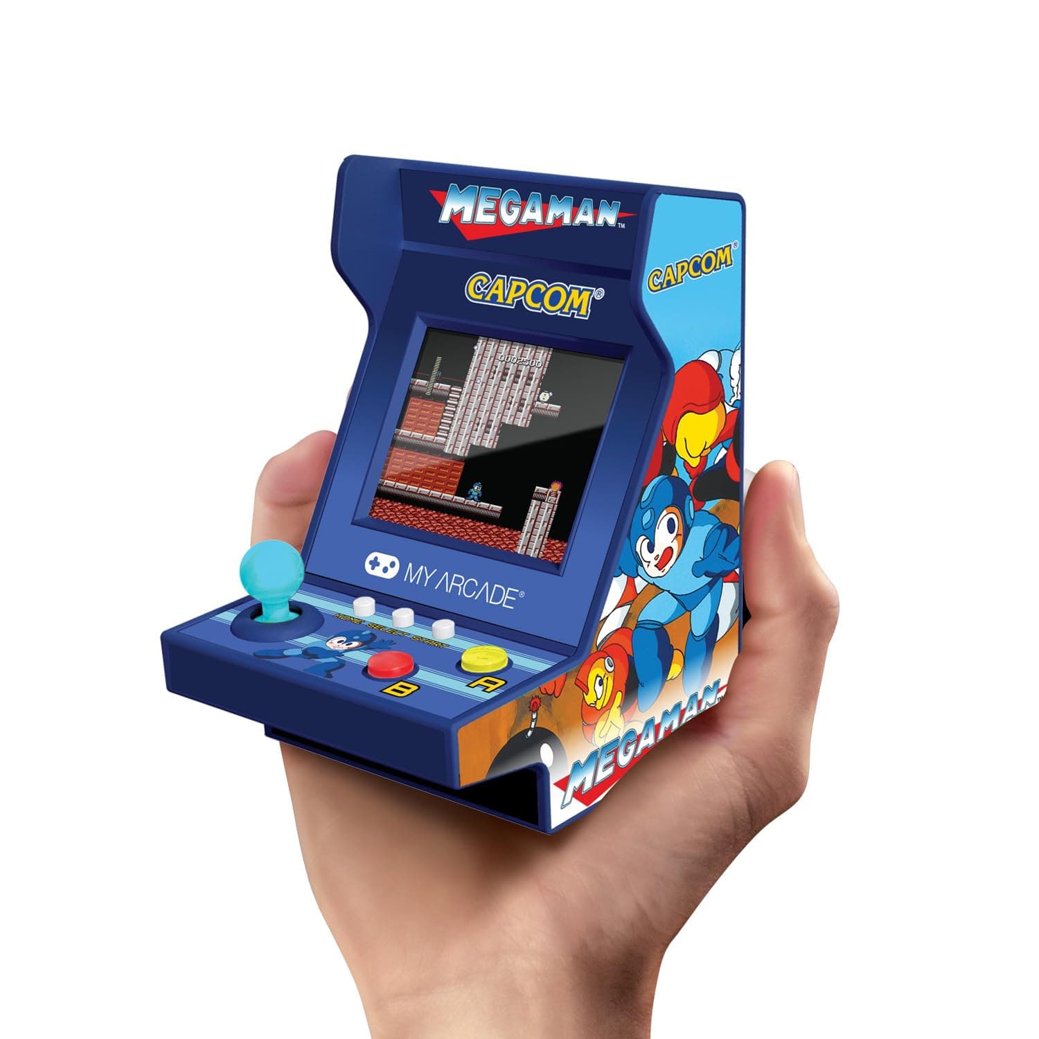 My Arcade Mega Man Pico Player Portable Retro Arcade (6 GAMES IN 1)