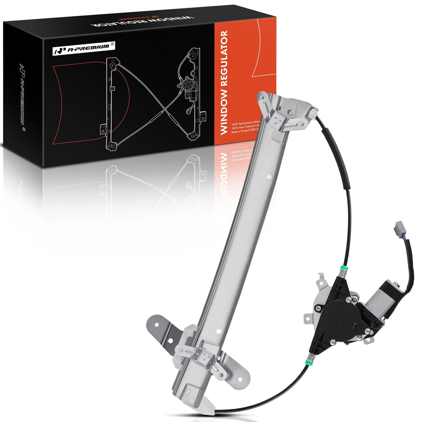 A-Premium Power Window Regulator with Motor Replacement for Lincoln Town Car 1998-2011 Front Left Driver Side