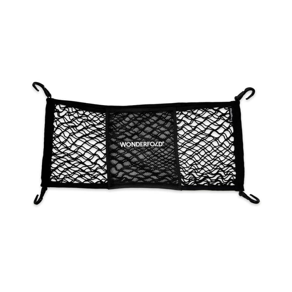 Heavy Duty Stroller Wagon Cargo Net for Extra Storage Space with Super Strechable Netting & Large Storage Capacity (Fits W2 & W4 Wagons Only), Black