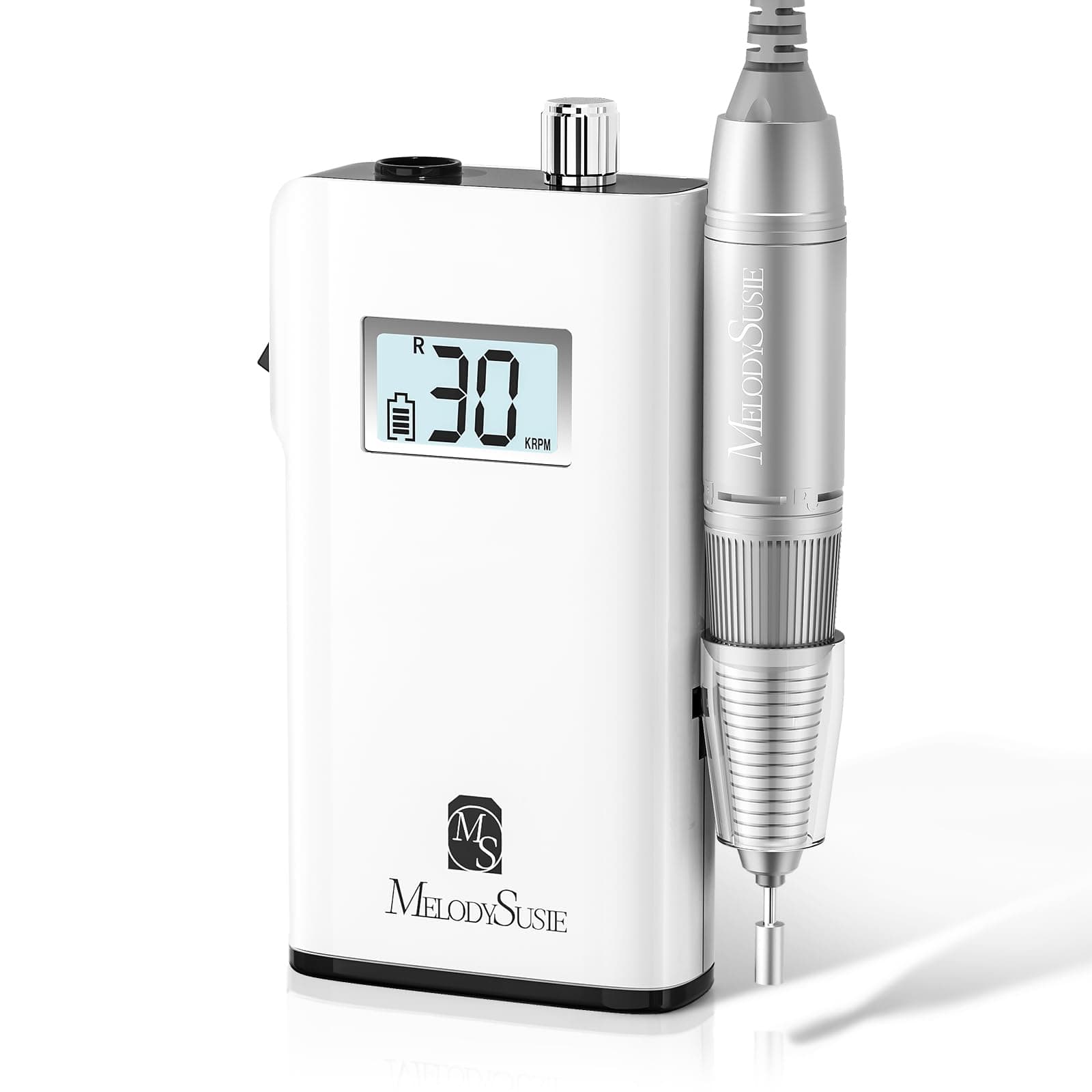 MELODYSUSIE SC320H Scamander Nail Drill Electric Nail Files Portable Rechargeable E File Kit 30000RPM, Professional Electric Manicure and Pedicure Set Electronic equipment for Acrylic Nails, UK