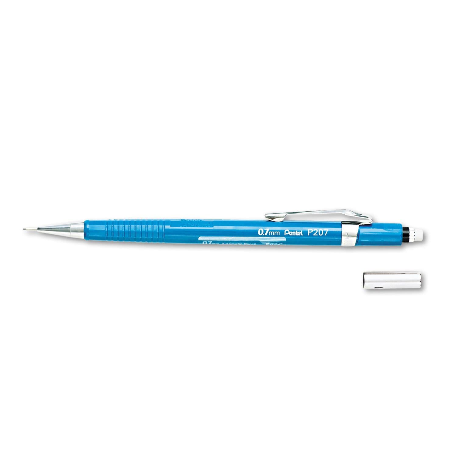 P207C Sharp Mechanical Drafting Pencil, 0.7 mm, Blue Barrel