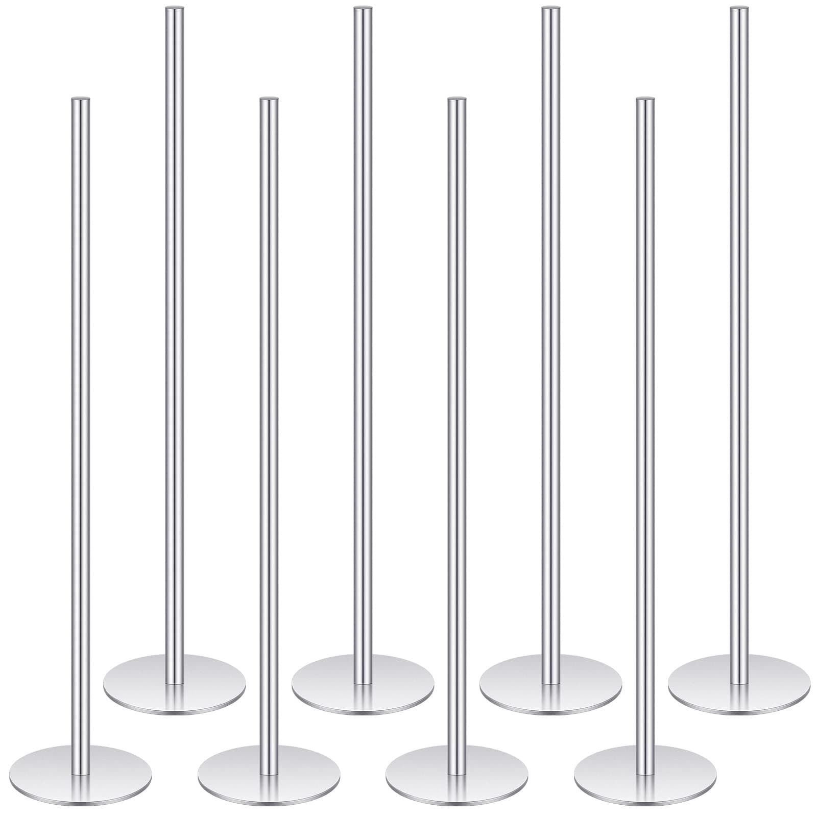 Cake Heating Rod 5.71 Inch Sliver Baking Nails for Baking Stainless Steel Heating Core for Cakes Stick Supplies(8 Pcs)