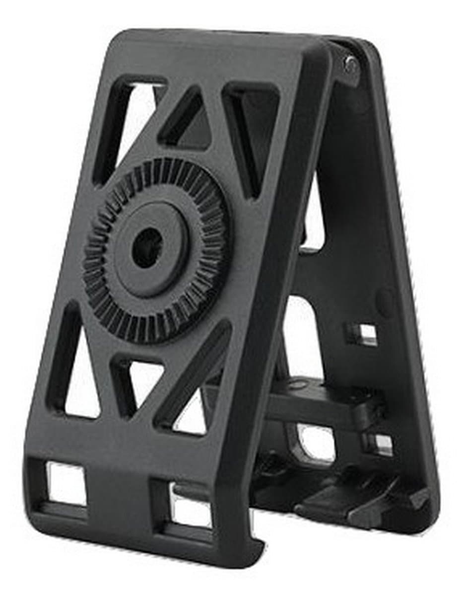 Tactical Scorpion Gear Polymer Quick Mount Clamshell Belt Clip Adjustable Black