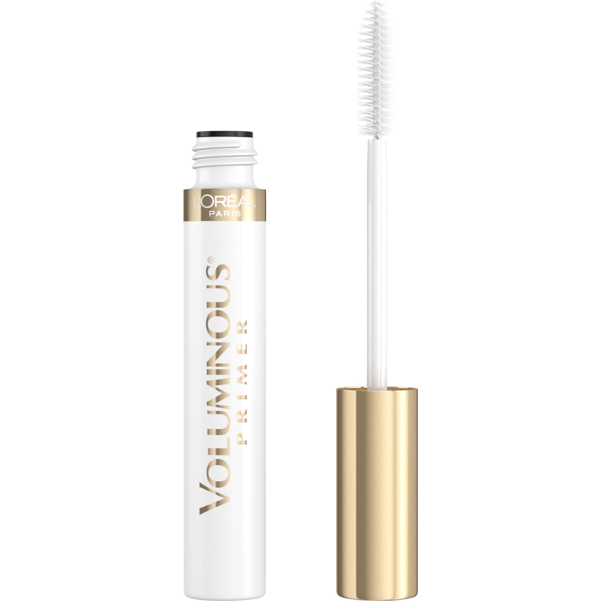 Voluminous Lash Boosting Conditioning Primer Mascara, White Primer, 0.24 Fl Oz., 1 Count