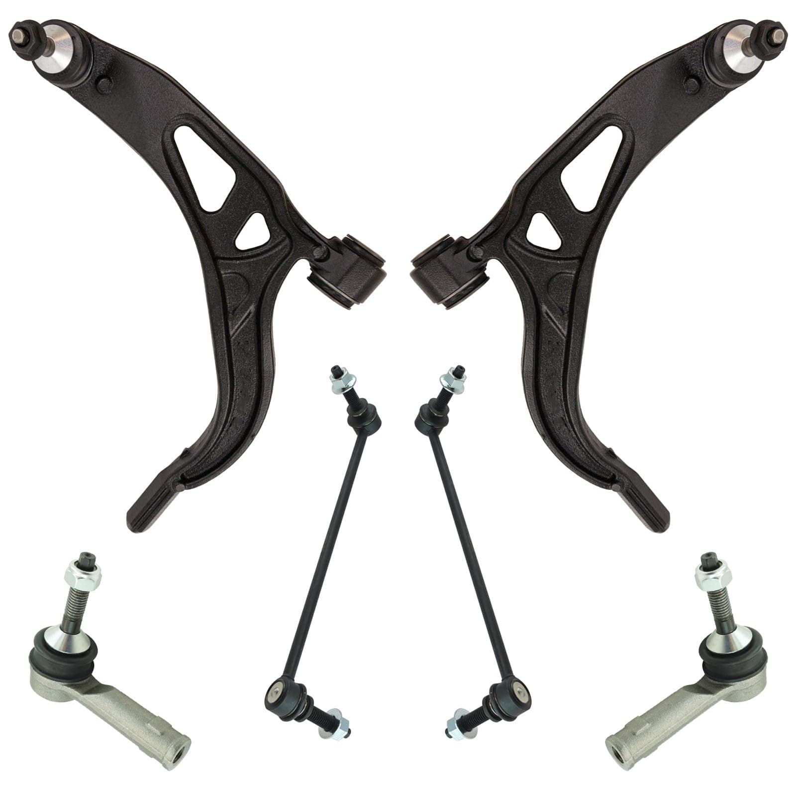 TRQ Front Control Arm Ball Joint Sway Link Tie Rod Suspension Kit for Explorer