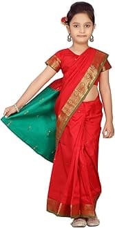 aarikka Girls SR-20690 Saree (pack of 2)