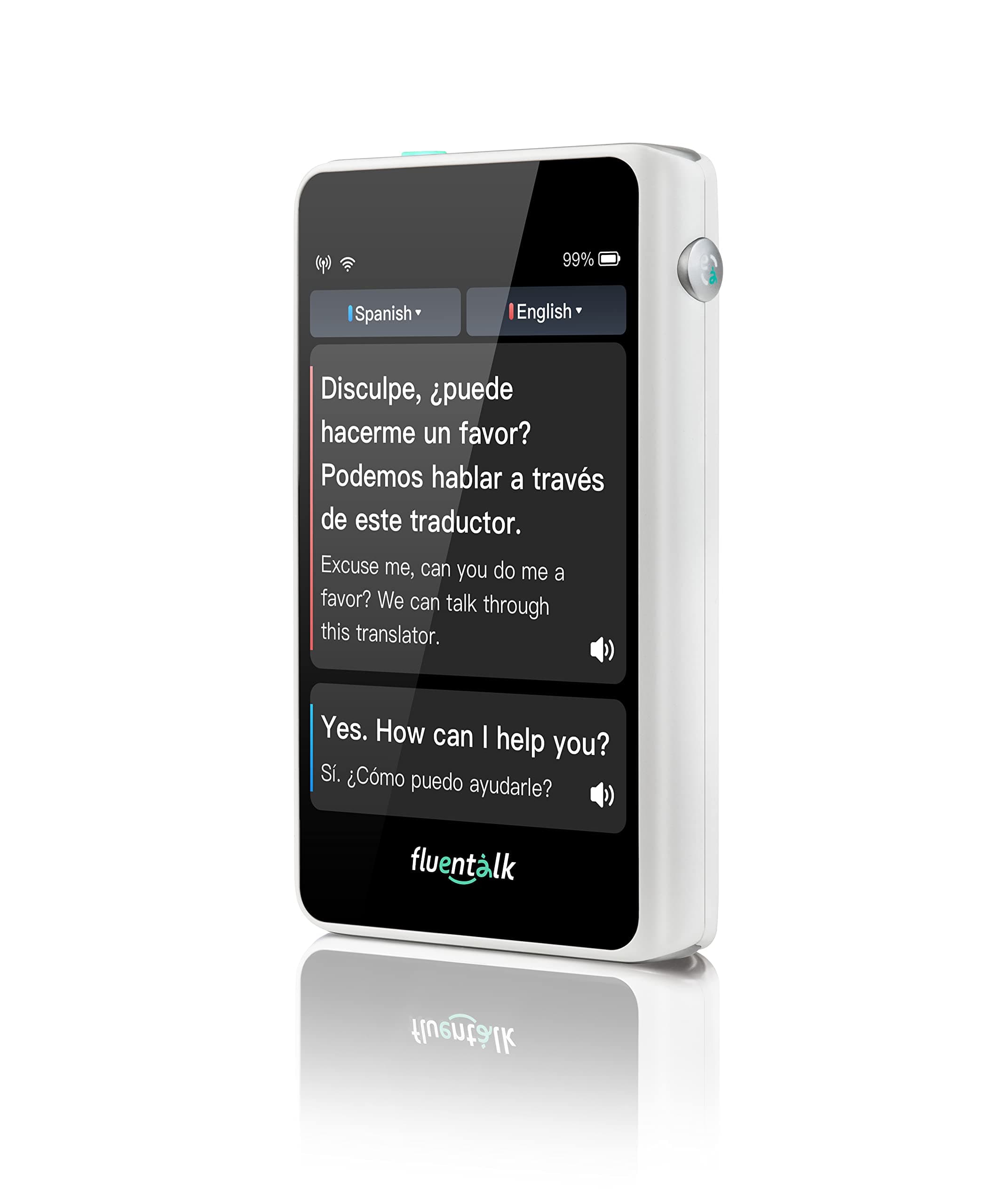 by Timekettle, T1 Mini Translator Device No WiFi Needed, Built in 1-Year Global Mobile Data, Supports 40 Languages and Photo Translation, Instant Language Translator for Travelling Freely