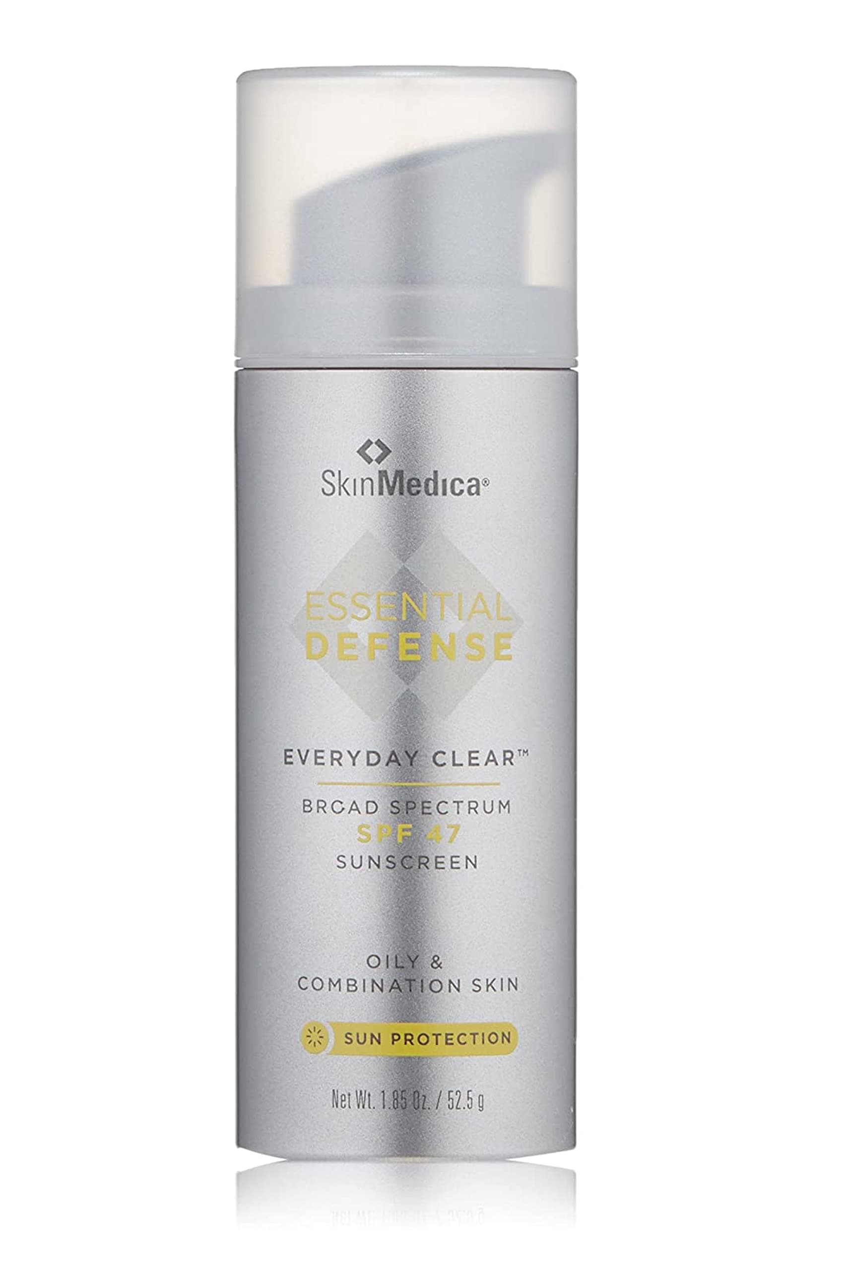 Essential Defense Mineral Shield SPF Sunscreen for Face. This Lightweight, Facial Sunscreen is Ideal for Oily and/or Combination Skin, 1.85 Oz