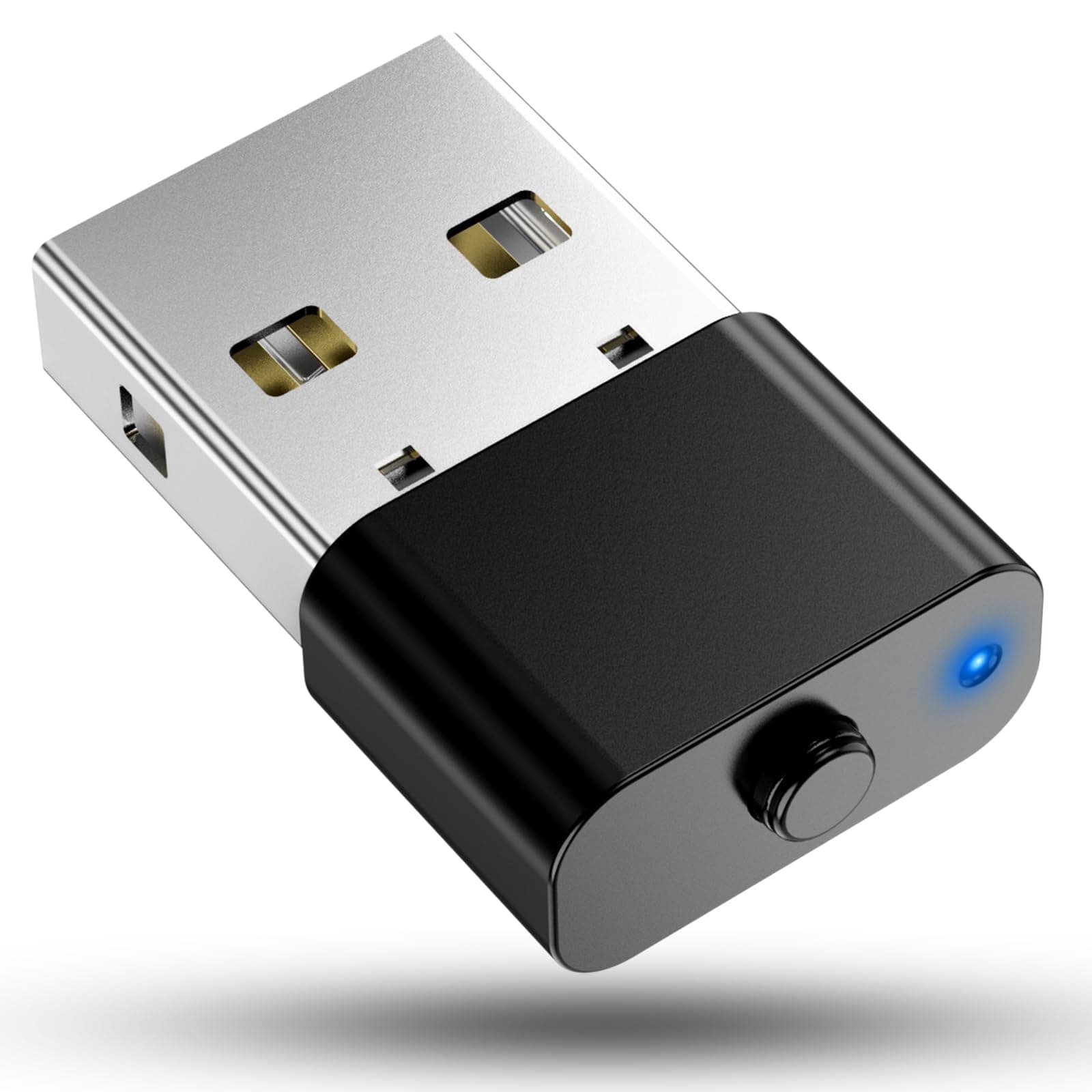 Mouse Jiggler Undetectable Mouse Mover Wiggler USB Port for Computer Laptop, Keeps Computer Awake, Simulate Mouse Movement to Prevent Computer Laptop Entering Sleep/Lockdown, Plug-and-Play (1 Pcs)