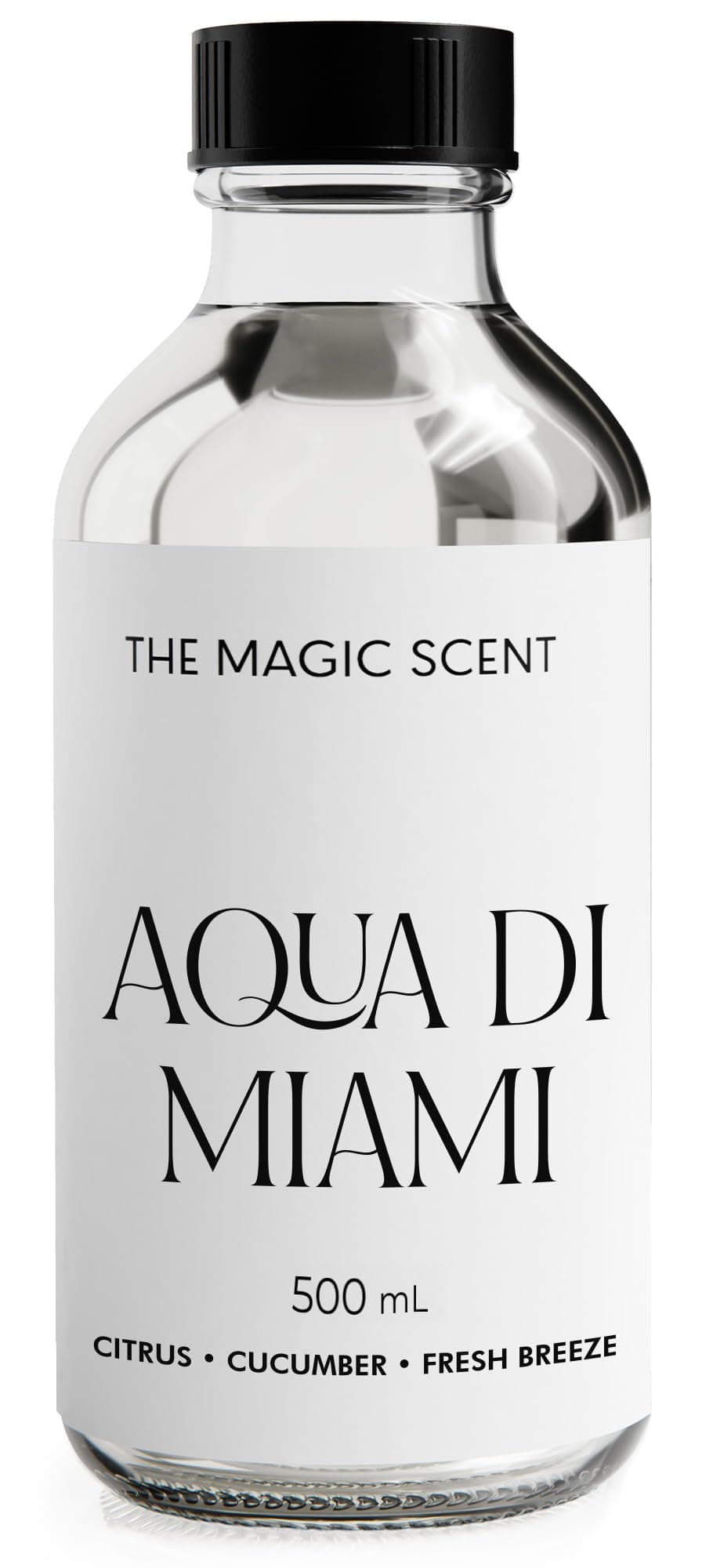 The Magic Scent Aqua di Miami Diffuser Oil - Hotel & Home Luxury Scents - Diffuser Oil Scents for Home Designed for Use in All Diffusers - 16.9 fl oz, 500 mL