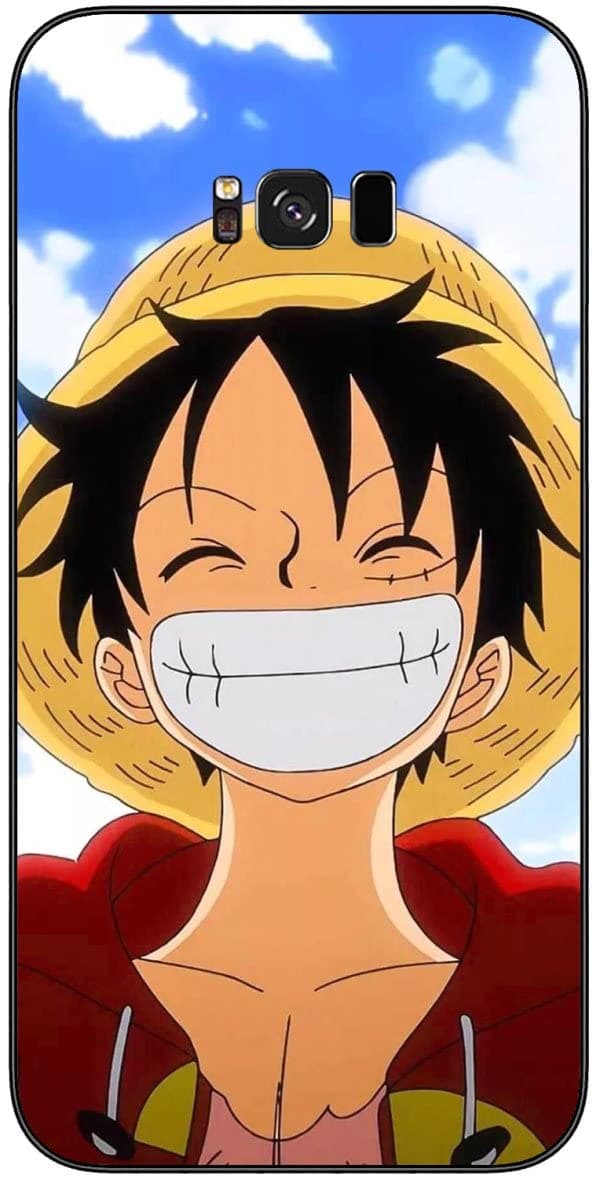 Compatible with Samsung Galaxy S8 Plus case One Z with Piece 757 Ultra-Thin Black Soft Phone case