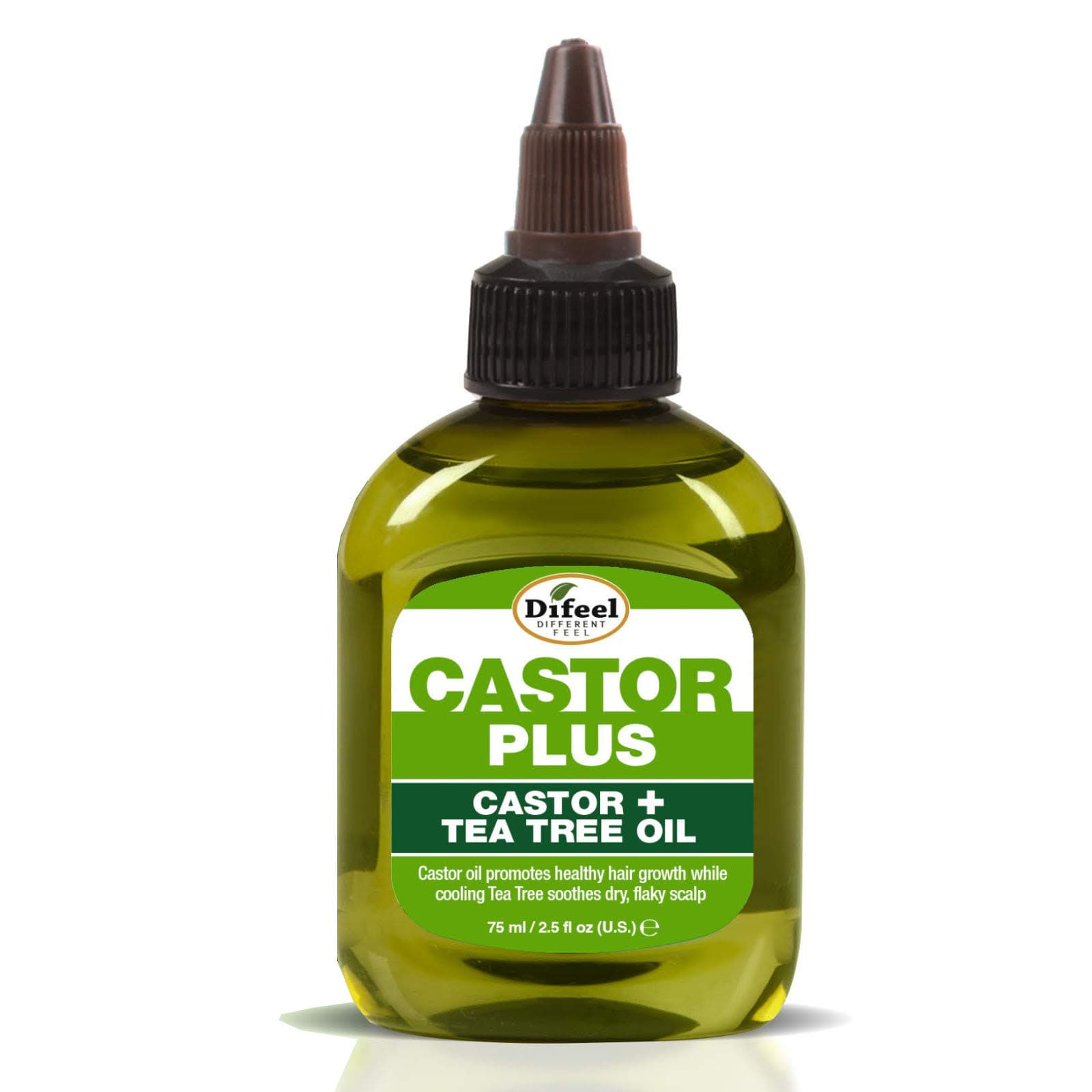 Premium Castor Plus Tea Tree - Pro-Growth + Scalp Care Premium Hair Oil 2.5 oz.