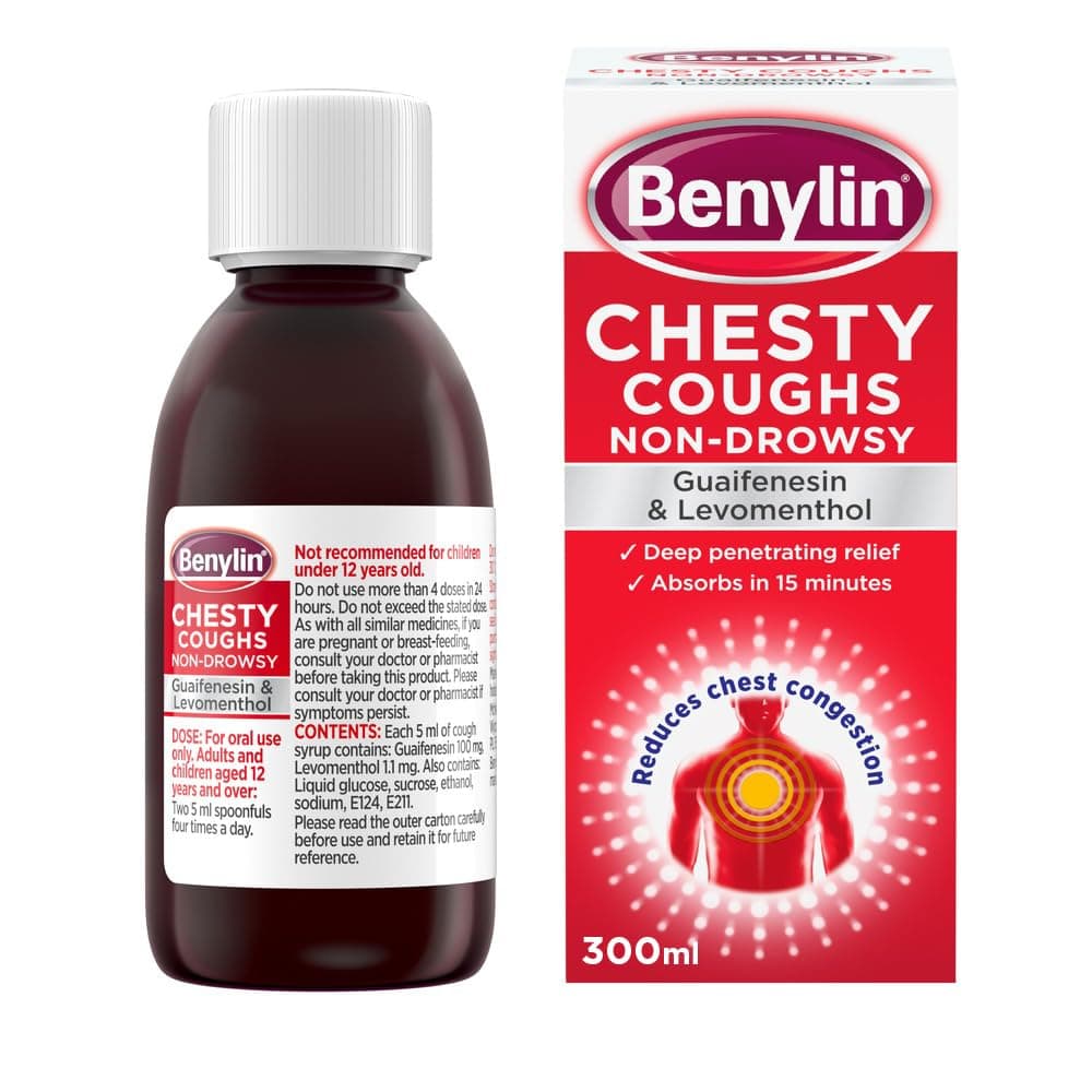 Chesty Cough Non-Drowsy Mixture Syrup - 300ml