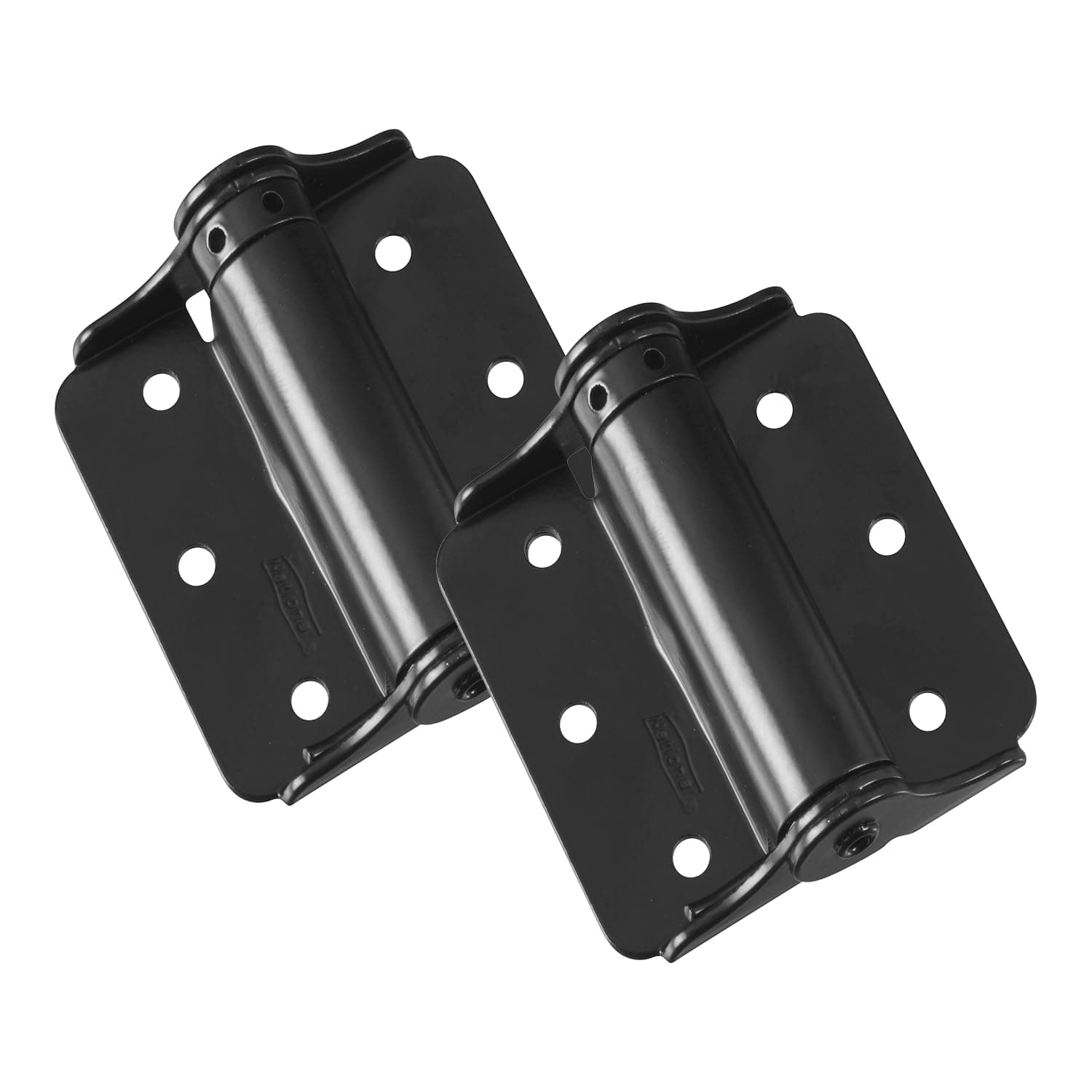 N114-975 Adjustable Spring Hinge in Black, 3", 2