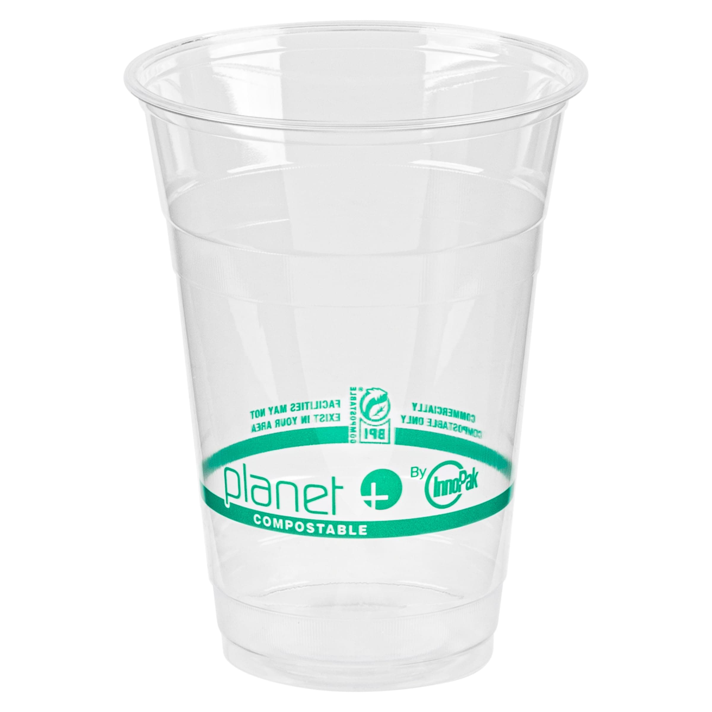 Planet + 100% Compostable PLA Clear Cold Cup, 16-Ounce, (Pack of 1000)