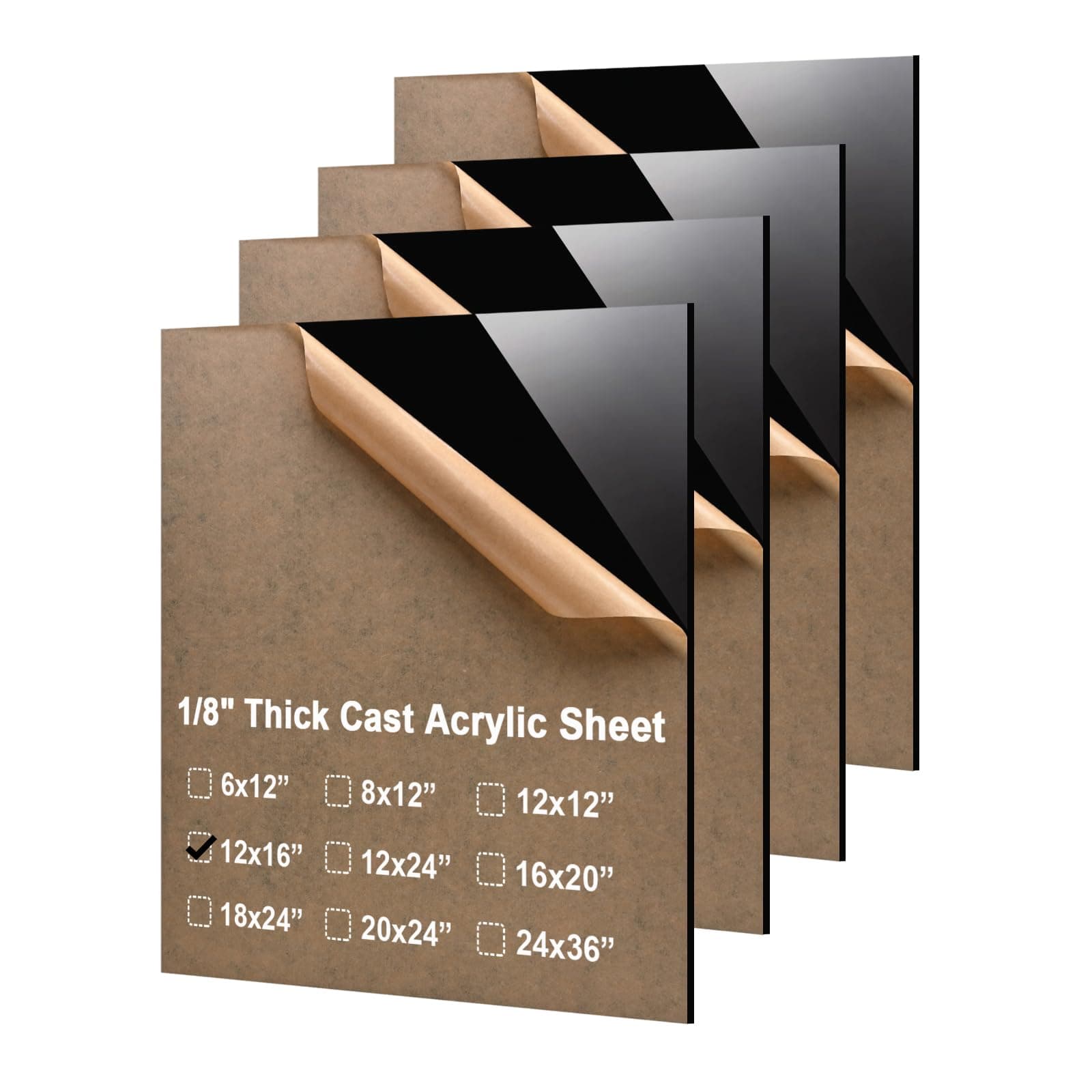 KINLINK 12x16 Plexiglass Sheets