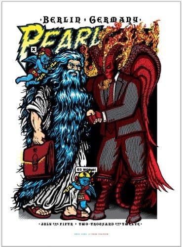 Pearl Jam Berlin 2012 Artist Print