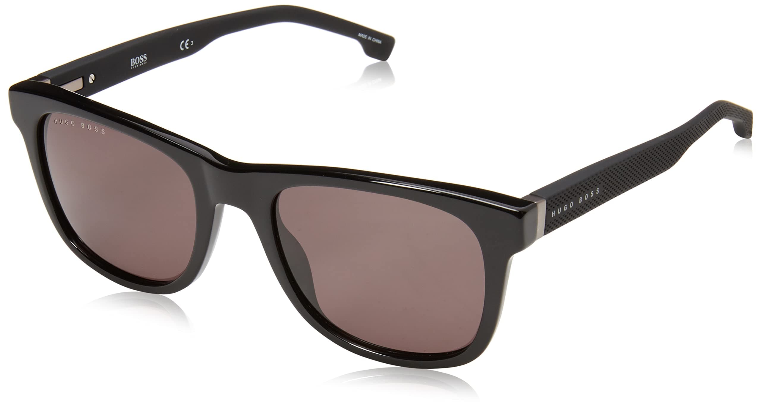 BOSS by Hugo Boss Men's BOSS 1039/S Rectangular Sunglasses, Black, 53mm, 21mm