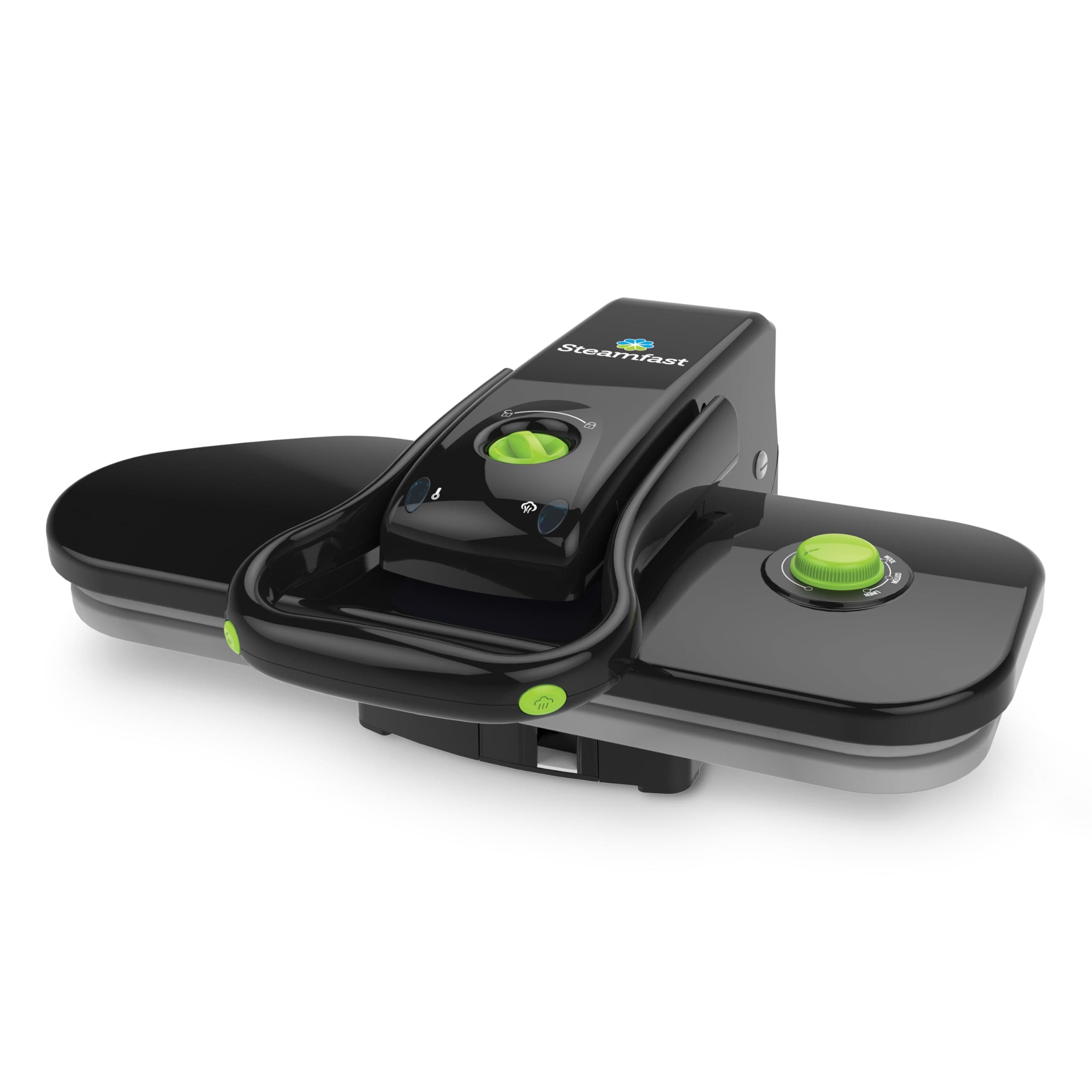 Steamfast SF-623 Mid-Size Steam Press with Multiple Fabric Settings and Steam Burst Function, Black, 20.47" L x 17.16" W x 6.73" H