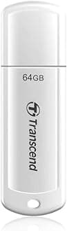 ‎TS64GJF730 64GB JetFlash 730 USB3.1 Flash Drive, White