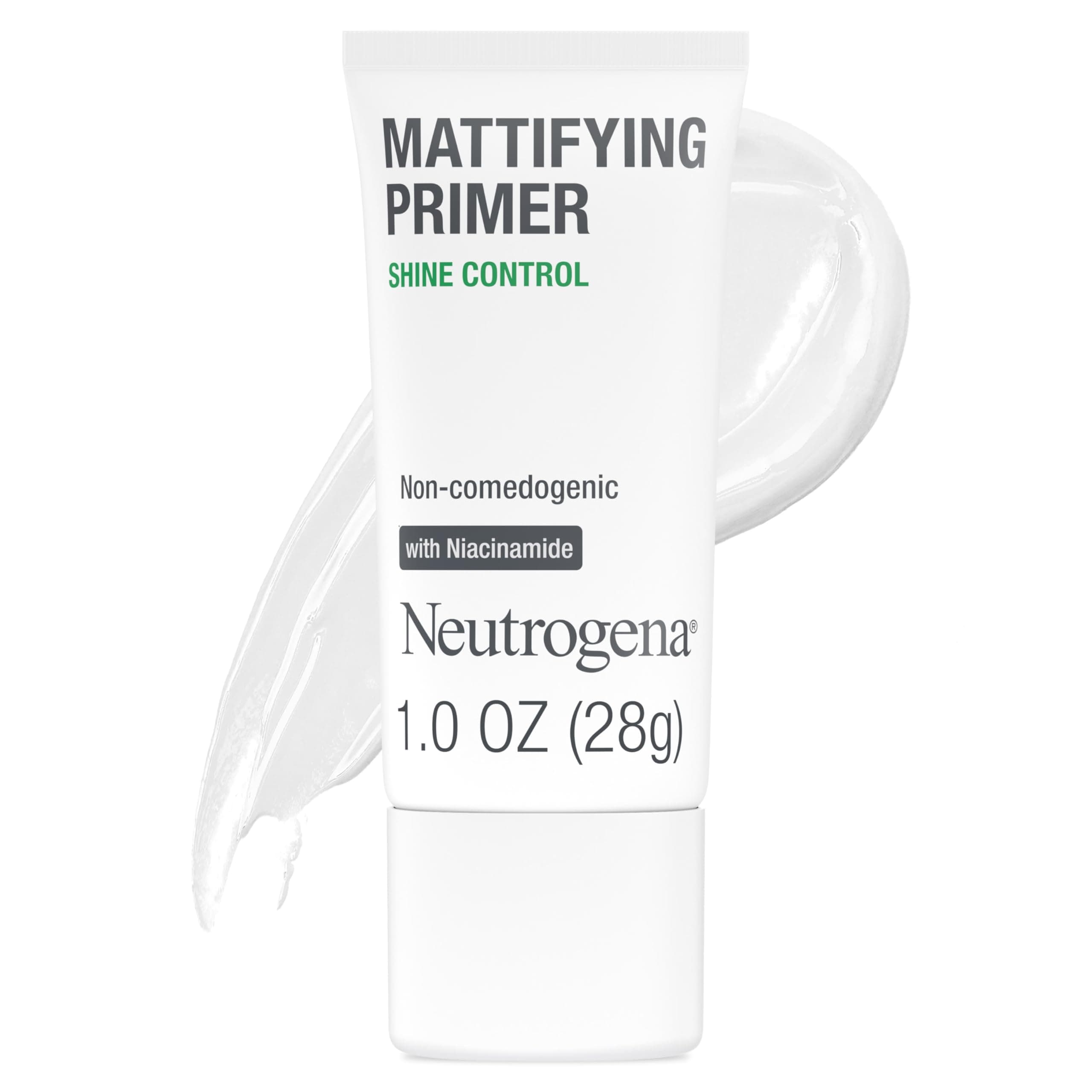 Mattifying Primer with Shine Control, Lightweight Pore Blurring Face Primer Blurs the Look of Pores & Helps Reduce Shine, Matte Primer with Niacinamide, 1 oz