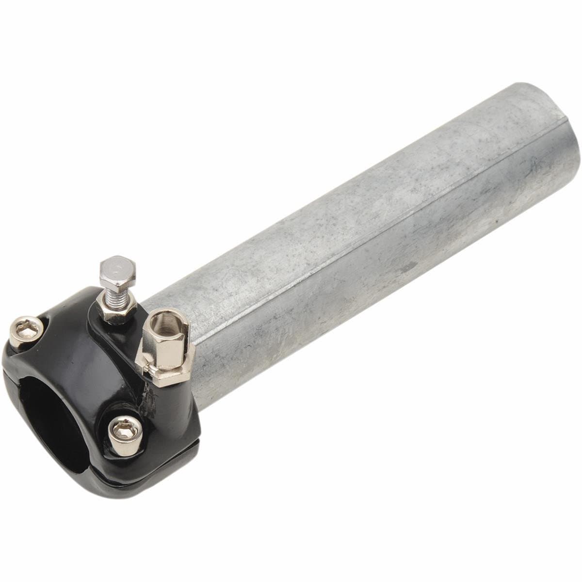 Emgo Single Throttle Cable - 1in. - Black 4429472B