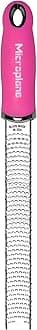 Premium Classic Citrus Zester and Cheese Grater - Neon Pink