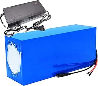 72V E-Bike Battery 20Ah 30Ah 40Ah 50Ah 60Ah Lithium Battery Pack with BMS and Charger Suitable for Electric Motorcycles Electric Scooters Replacing Lead-acid Batteries