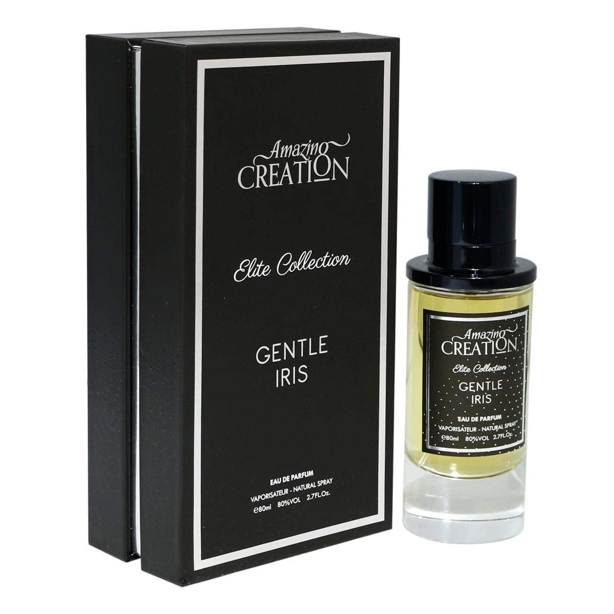 Gentle Iris by Amazing Creation Elite Collection for Men - Eau de Parfum, 80ml
