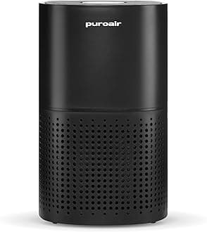 PuroAir Elevate Your Home HEPA 14 Air Purifier - Covers 1,115 Sq Ft - Air Purifier for Allergies, Pets, Smoke, Dust, Odors - Quiet, Black, Matte Finish