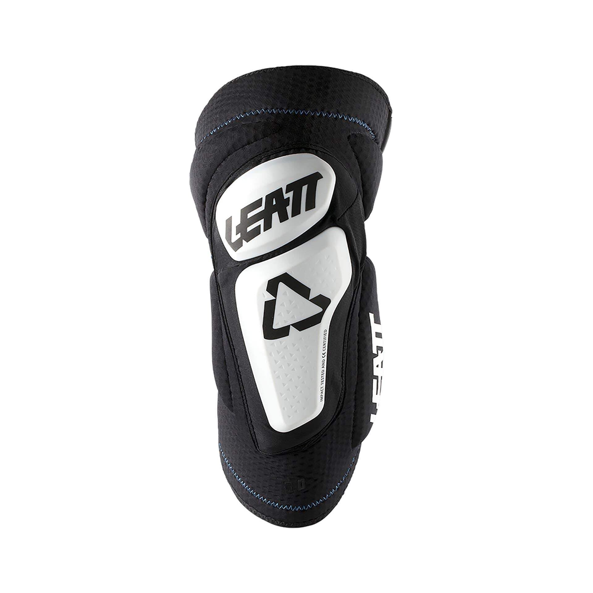 Leatt 3DF 6.0 Knee Guards-White/Black-S/M