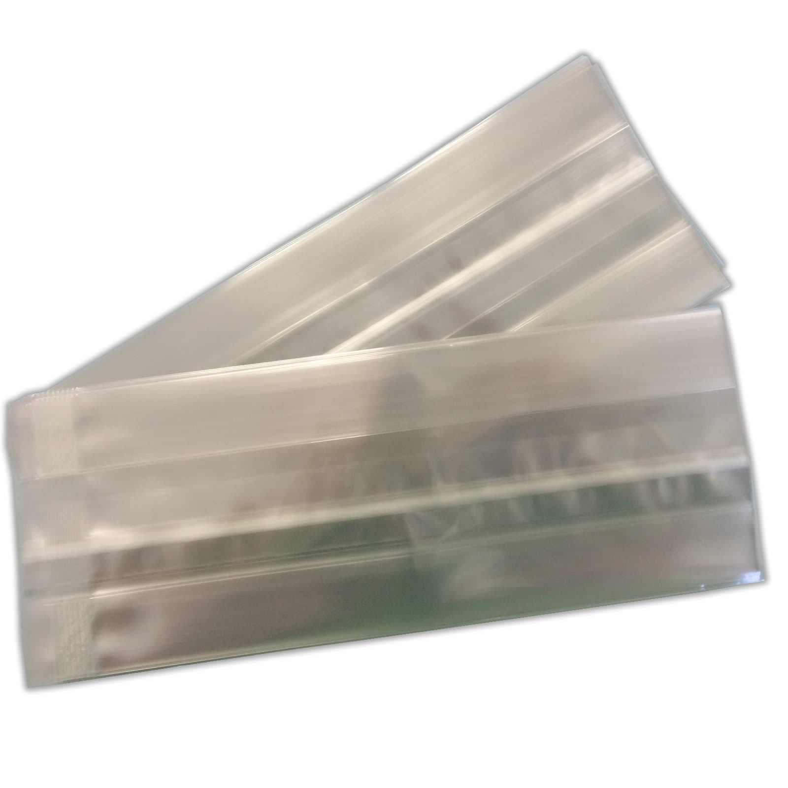 100 7" x 3" x 1.5" Clear Cellophane/Cello Bags with Gusset - Ideal for Sweets and Crafts