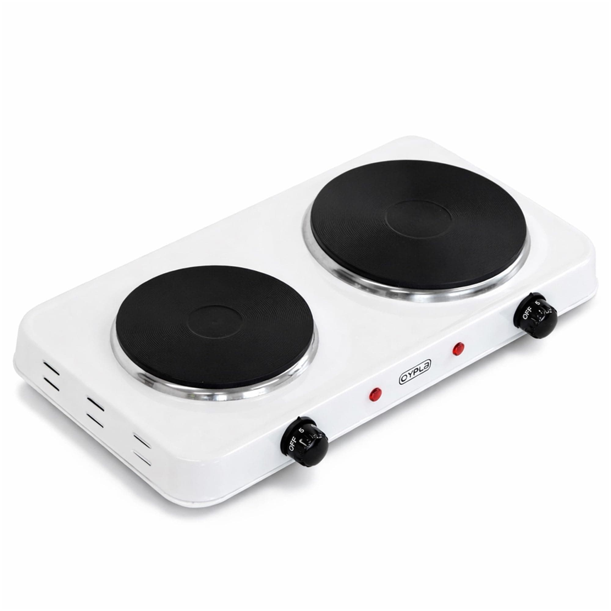 Oypla 2.5Kw Electric Portable Kitchen Double Hot Plate